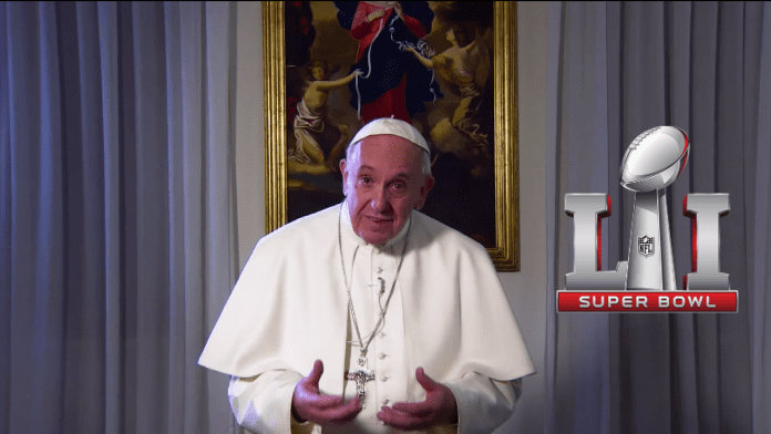 PopeSuperBowl