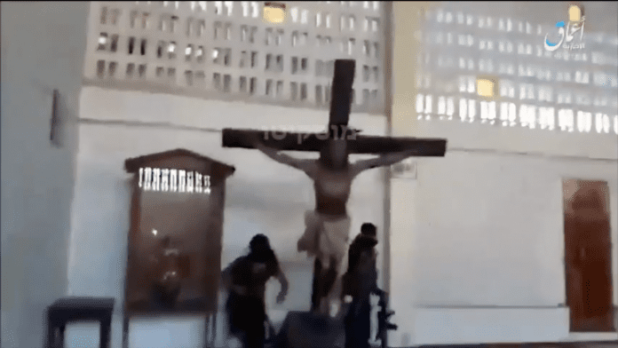 ISISDestroysChurch