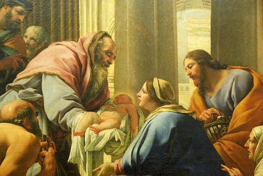 The Presentation In The Temple by Simon Vouet (1640-1641)