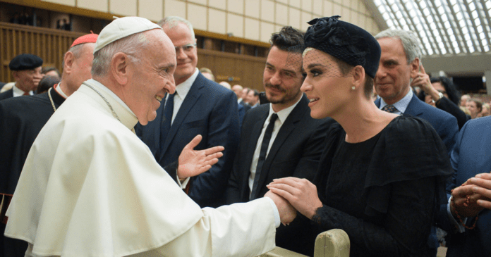 KatyPerryPopeFrancis
